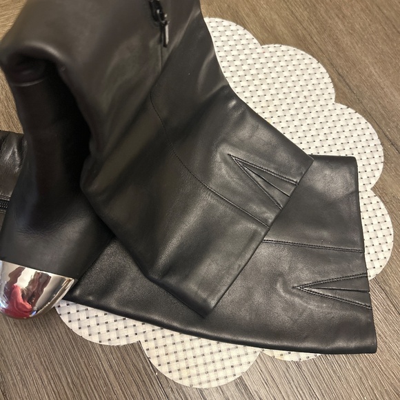 Above the knee Black Leather boots - ALDO - Picture 3 of 7